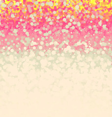 Abstract background with color circles. Vector illustration.