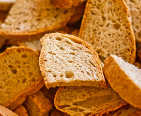 slices of homemade bread