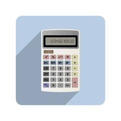 Calculator With Shadow
