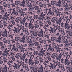 Vector flower seamless pattern background