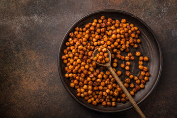 roasted chickpeas with smoked paprika