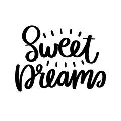 Vector lettering poster