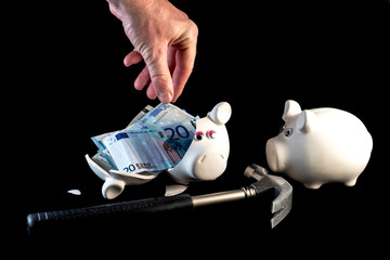 Euro account withdrawal