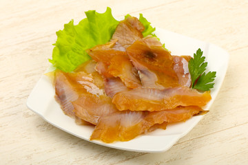 Smoked catfish fillet