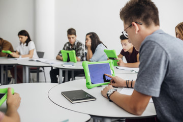 Students Using Technology