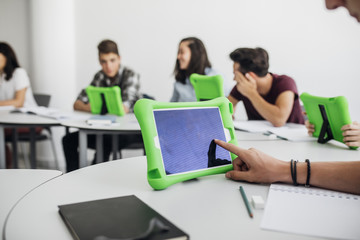 Students Using Technology