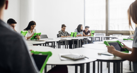 Students Using Technology