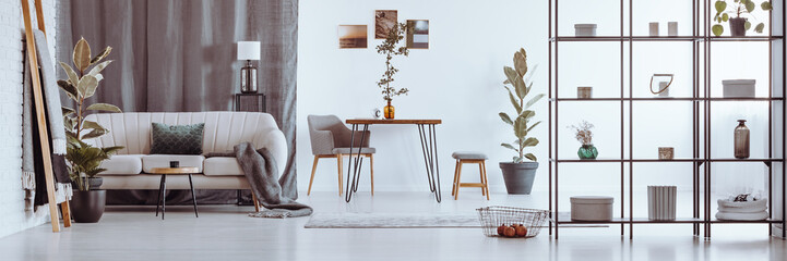 Open space flat for bachelor