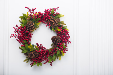 holiday christmas wreath