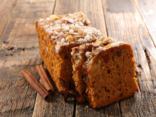 gingerbread cake with spices