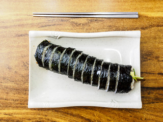 Kimbap (Gimbap) is the most popular Korean food.  