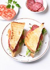 Club sandwiches