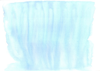Abstract blue watercolor background spray