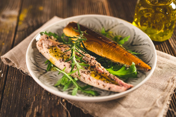 Smoked mackerel