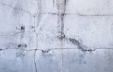 Abstract background of crack pattern on old cement wall