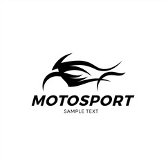 Motosport Vector Logo Design Template