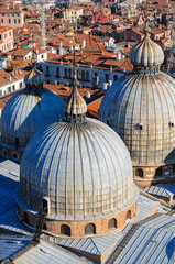 Fototapeta premium Les dômes, Venise