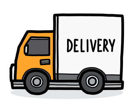 Delivery Truck Clipart Free