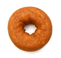 Donuts on white background