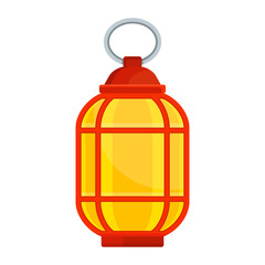 lantern oldfashioned red