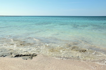 Beach near Porto Cesareo in Salento, Apulia region, Italy