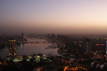 Fototapeta premium Cairo at the evenning