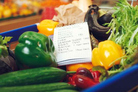 Grocery Shop Shopping No People Healthy Lifestyle