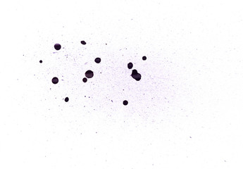 Fototapeta premium Hand-drawn abstract art blue-purple. Decoration, design, cover.