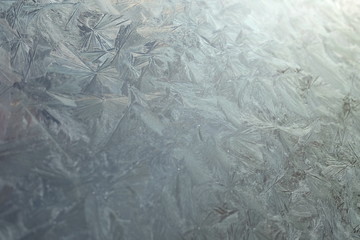 ice on the windshield