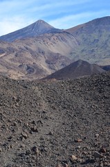 Sentier de randonnée, parc national du Teide
