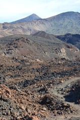 Sentier de randonnée, parc national du Teide