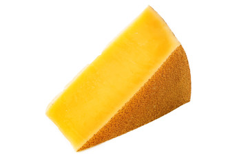 cheese isolated on white
