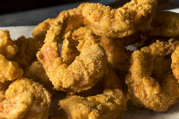 Homemade Southern Fried Cajun Shrimp