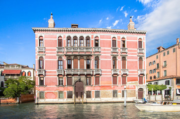 Fototapeta na wymiar Palazzo Fontana Rezzonico, Venice, Italy