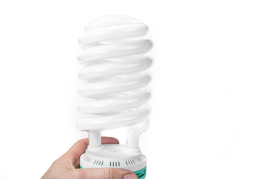 Compact fluorescent bulbs save money and energy