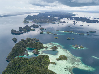 Tropical Islands in Raja Ampat Near Misool