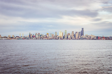 Skyline view on Seattle