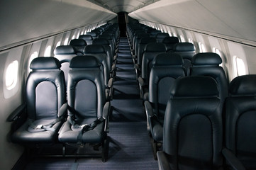 Passenger plane interior