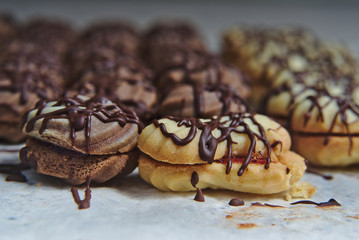 Preparation of home-made Christmas cookies