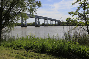 The eiffel bridge, Cubzac-les-ponts, Gironde, France