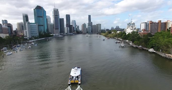 City Cat on Brisbane river vol3