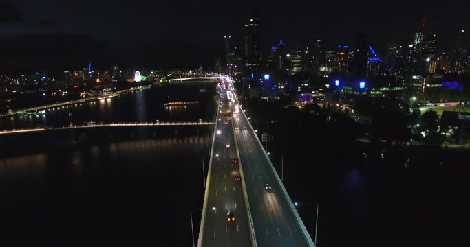 City bridge traffic