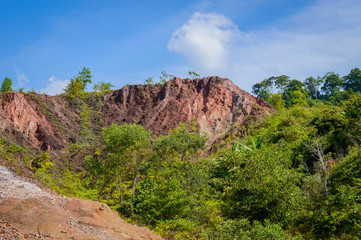 Summer mountain landscape