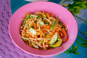Papaya Som Tam salad