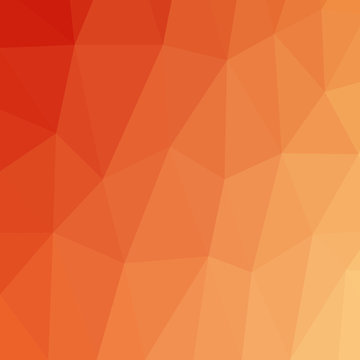 Orange vector Polygonal Background. Creative Design Pattern Templates can be used for background.