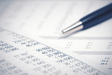 Fototapeta premium Financial accounting