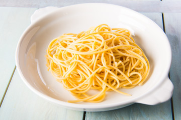 pasta with no sauce