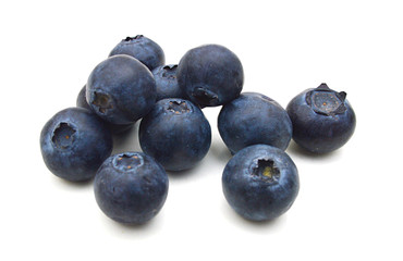 Blueberry isolated on white background