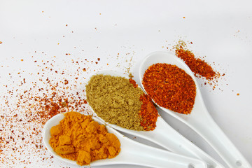 Colorful spices