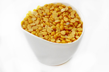 Yellow lentils or Arhar daal